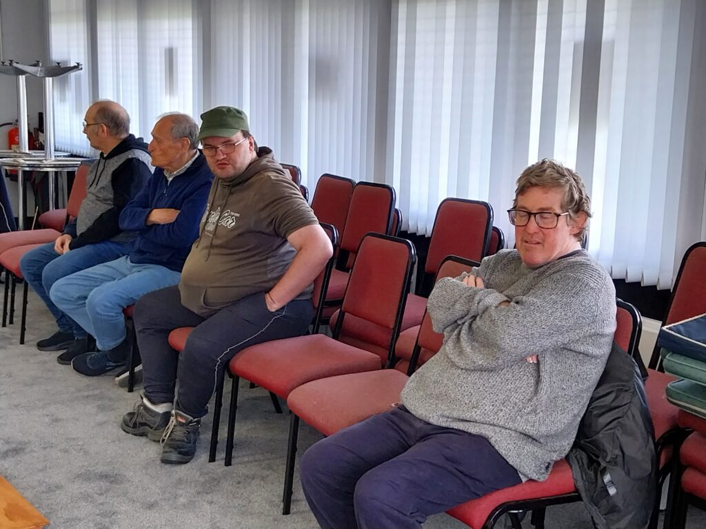 Waiting for their turn