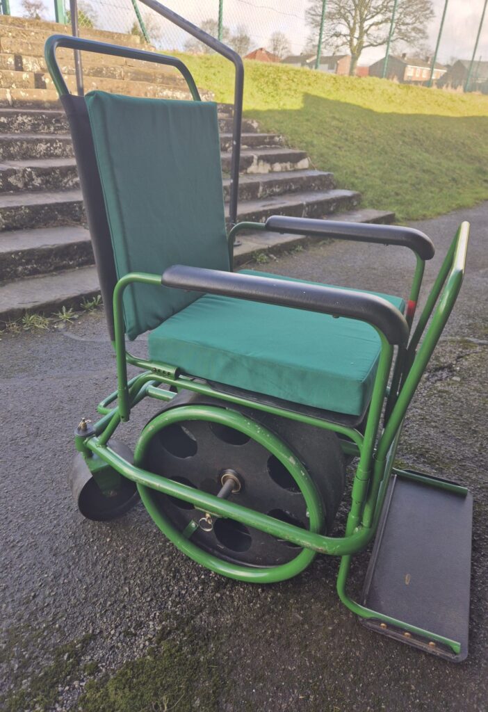 Crown Green wheelchair